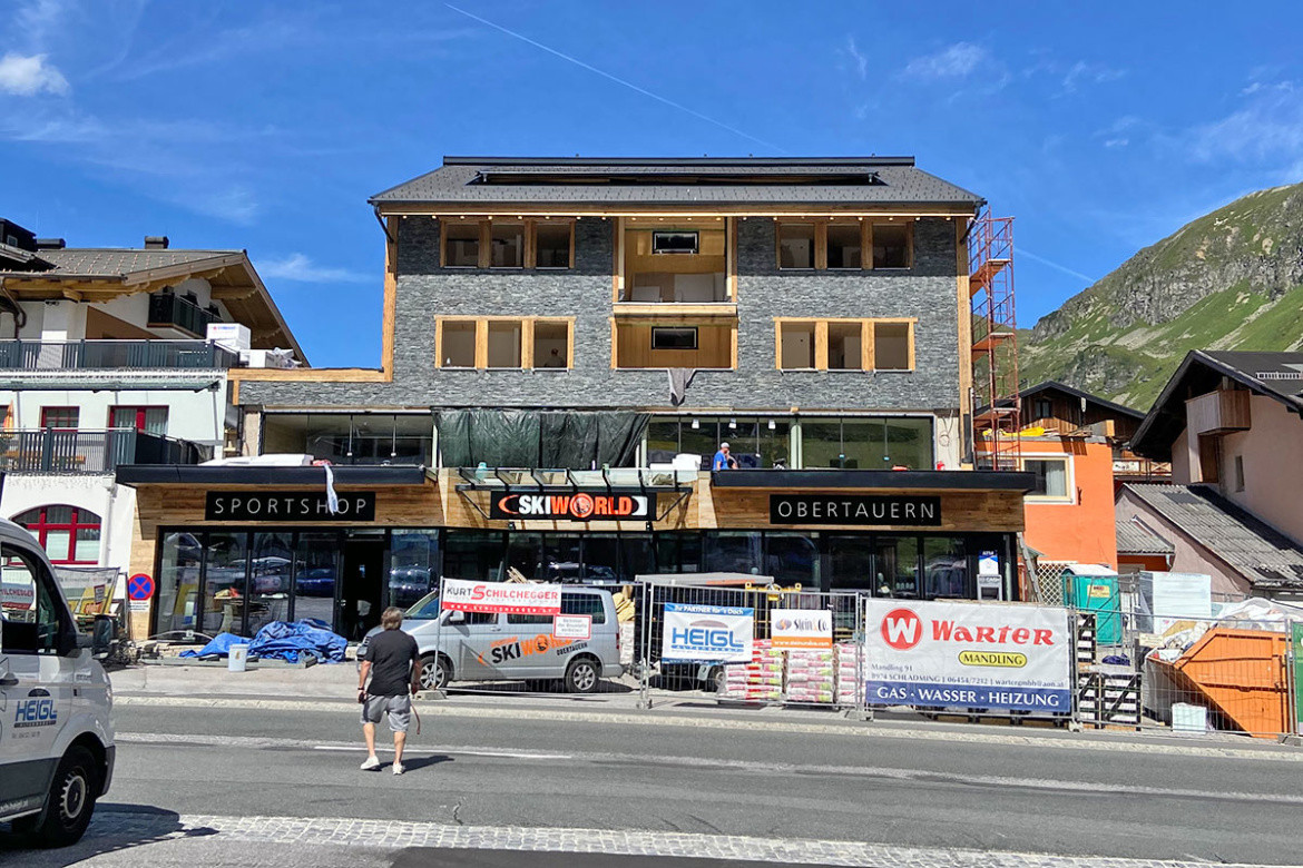 Umbau - Skiworld, Skiverleih in Obertauern